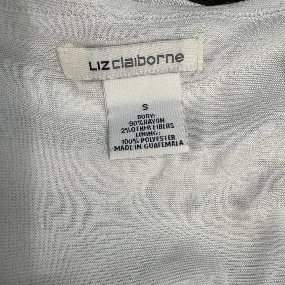 Liz Claiborne Silver Striped Tank Top - Picture 9 of 11